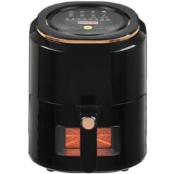 Livingandhome Black 7.5L Digital Touchscreen Air Fryer 8 Livingandhome Black 7.5L Digital Touchscreen Air Fryer -Small Appliances Store 97389076 4