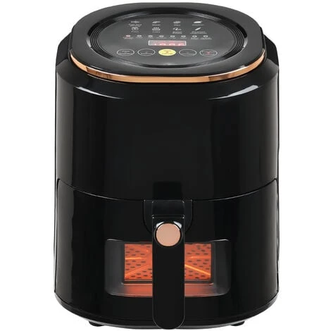 Livingandhome Black 7.5L Digital Touchscreen Air Fryer 4 Livingandhome Black 7.5L Digital Touchscreen Air Fryer - Image 4