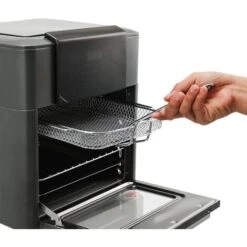 Livingandhome Black 12L Touchscreen Air Fryer Oven -Small Appliances Store 97389160 3