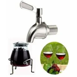 304 Stainless Steel Polished Finished Product, Replacement Beverage Dispenser Mouthpiece, Also Fits Berkey Gravity Filter Systems -Small Appliances Store 97452396 5