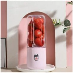 Multifunction Food Supplement Grinder Electric Blender Fruit And Vegetable Squeezer Cooking Machine (Pink) -Small Appliances Store 97688818 3