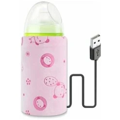 USB Bottle Warmer, Baby Bottle Warmer Insulated Bottle Bag USB Travel Bag Breastmilk Bottle Warmer Thermostatic Bag, Baby Bottle Warmer(Pink, No Bottle) 9 USB Bottle Warmer, Baby Bottle Warmer Insulated Bottle Bag USB Travel Bag Breastmilk Bottle Warmer Thermostatic Bag, Baby Bottle Warmer(Pink, No Bottle) -Small Appliances Store 97689789 5