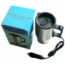 450ml Car Kettle Electric Kettle Portable Kettle Stainless Steel Cup Thermoses -Small Appliances Store 97697768 3