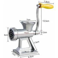 Stainless Steel Manual Meat Grinder For Meat, Sausage Chopper, Clamp Hand Chopper For Pork, Beef, Fish, Chicken, Pepper, Mushrooms -Small Appliances Store 97814943 3