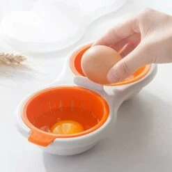 Draining Egg Boiler Set Double Layer Egg Poacher Breakfast Egg Boiler -Small Appliances Store 98092147 3