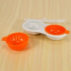 Draining Egg Boiler Set Double Layer Egg Poacher Breakfast Egg Boiler -Small Appliances Store 98092147 4