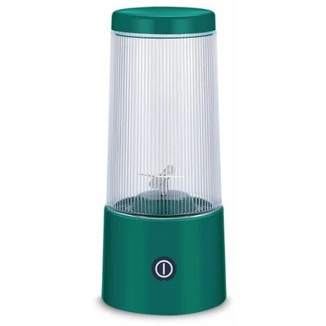 Portable Juicer Mini Household Juice Cup USB Fruit Machine 8585190mm Green Four Leaf Knife 1 Portable Juicer Mini Household Juice Cup USB Fruit Machine 8585190mm Green Four Leaf Knife