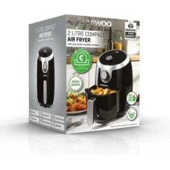 Daewoo 2L Single Pot Air Fryer Compact Black 80 To 200°C SDA1599GE -Small Appliances Store 98796049 5