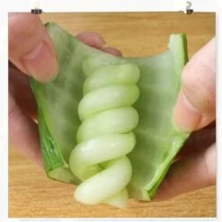 Vegetable Spiral Cutter - 4 PCS Manual Fruit Spiralizer, Stainless Steel Spiral Carving Tool Screw Cutter For Potato, Carrot, Cucumber 8 Vegetable Spiral Cutter - 4 PCS Manual Fruit Spiralizer, Stainless Steel Spiral Carving Tool Screw Cutter For Potato, Carrot, Cucumber -Small Appliances Store 98817518 4