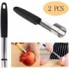 Fruit Carrot, Commercial Grade Metal Stainless Steel With Soft Rubber Handle, Kitchen Tool For Coring, Tool For Pear Other Fruits, Picker