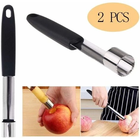 Fruit Carrot, Commercial Grade Metal Stainless Steel With Soft Rubber Handle, Kitchen Tool For Coring, Tool For Pear Other Fruits, Picker 1 Fruit Carrot, Commercial Grade Metal Stainless Steel With Soft Rubber Handle, Kitchen Tool For Coring, Tool For Pear Other Fruits, Picker
