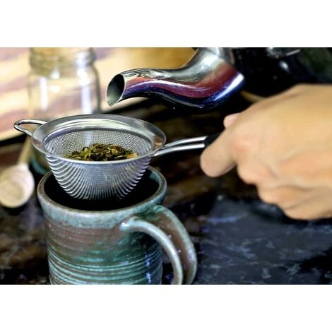 Conical Cocktail Strainer - Fine Cocktail Strainer, Cocktail Strainer, Professional Stainless Steel Fine Cocktail Strainer For Tool Bar Conical, Fine And Conical Mesh ZQYRLAR 4 Conical Cocktail Strainer - Fine Cocktail Strainer, Cocktail Strainer, Professional Stainless Steel Fine Cocktail Strainer For Tool Bar Conical, Fine And Conical Mesh ZQYRLAR - Image 4