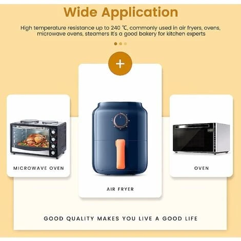 Silicone Air Fryer Basket Air Fryer Silicone Pot Reusable Silicone Basket 19.5cm Air Fryer Essential Accessory For Hot Air Fryer Microwave Frying Pan(Red) ZQYRLAR 3 Silicone Air Fryer Basket Air Fryer Silicone Pot Reusable Silicone Basket 19.5cm Air Fryer Essential Accessory For Hot Air Fryer Microwave Frying Pan(Red) ZQYRLAR - Image 3