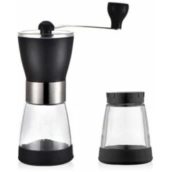 Manual Coffee Grinder, Adjustable Portable Coffee Grinder With Compact Size Stainless Steel Perfect For Travel/Camping/Office