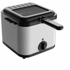 2L--3L Mini Electric Deep Fryer, Deep Fryer With Oil, Sight Glass, 1000W -Small Appliances Store 99559041 3