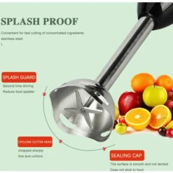 Multifunction Hand Blender, 800 W, Removable Foot, High-efficiency Blades, Turbo Function, BPA-free -Small Appliances Store 99561128 3