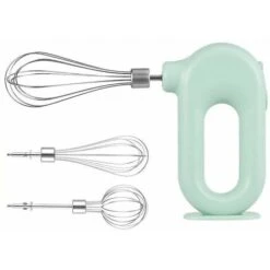Electric Mixer Hand Mixer Whisk 4 Speed Mixer For Baking Cake Egg Cream Cordless Standing